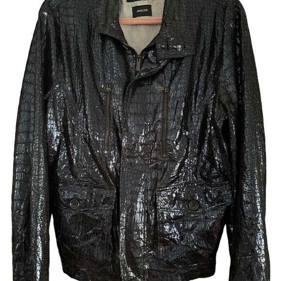 EMPORIO ARMANI BLACK BOMBER JACKET - Picture 3 of 9